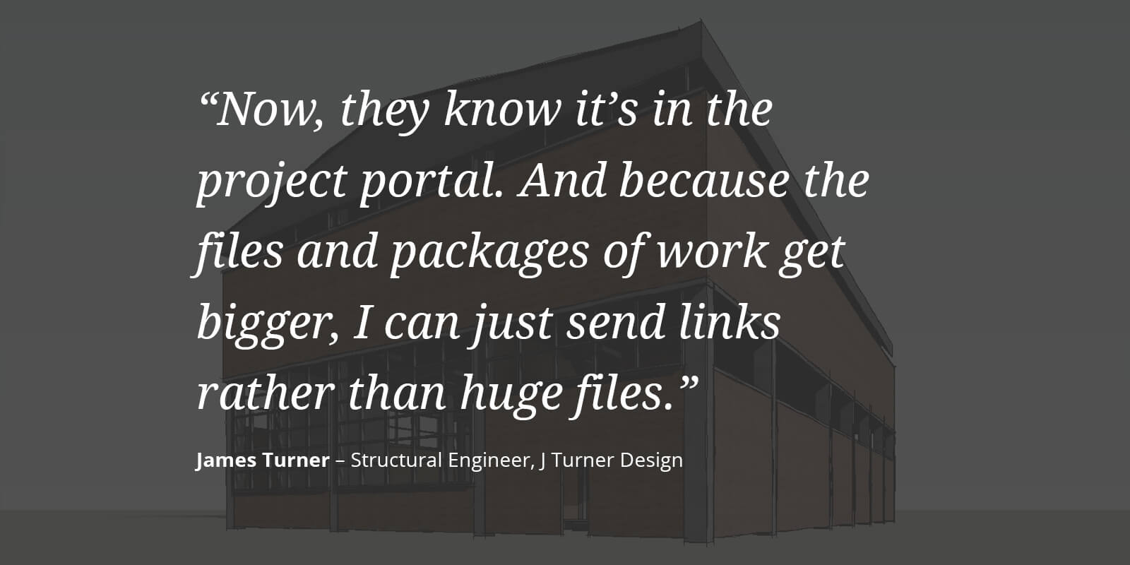 James Turner, director of J Turner Design, uses technology to punch above his weight.
