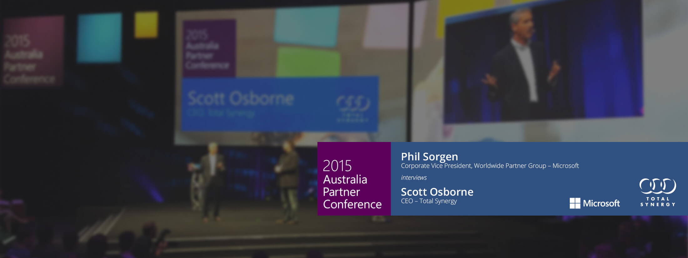 Microsoft interviews Total Synergy CEO Scott Osborne about the success the company has experienced from its shift to digital marketing.