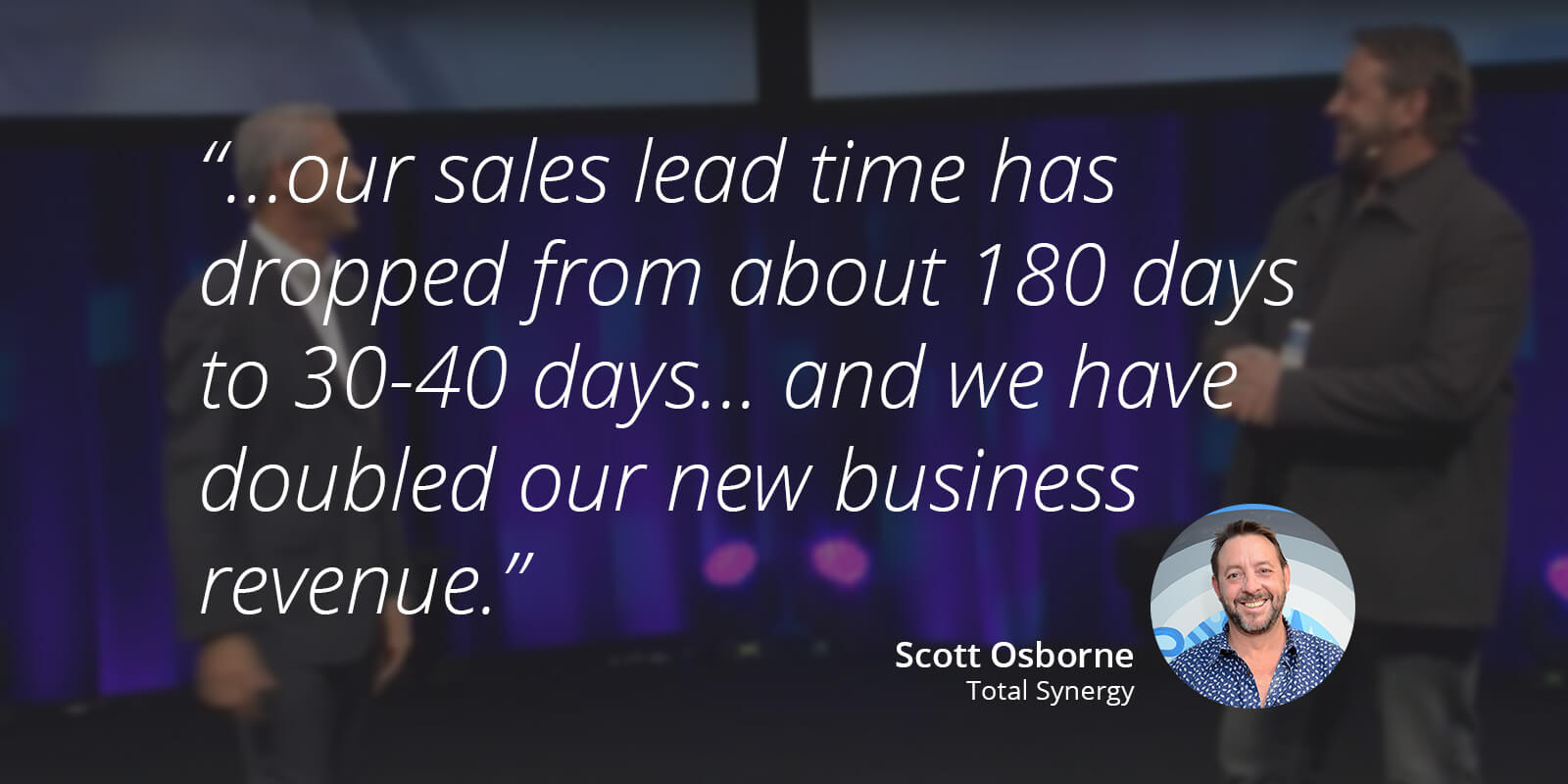 Microsoft interviews Total Synergy CEO Scott Osborne about the success the company has experienced from its shift to digital marketing.