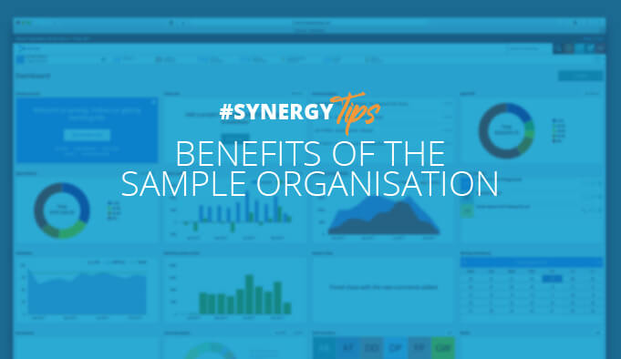 Benefit from using the Synergy sample organisation.