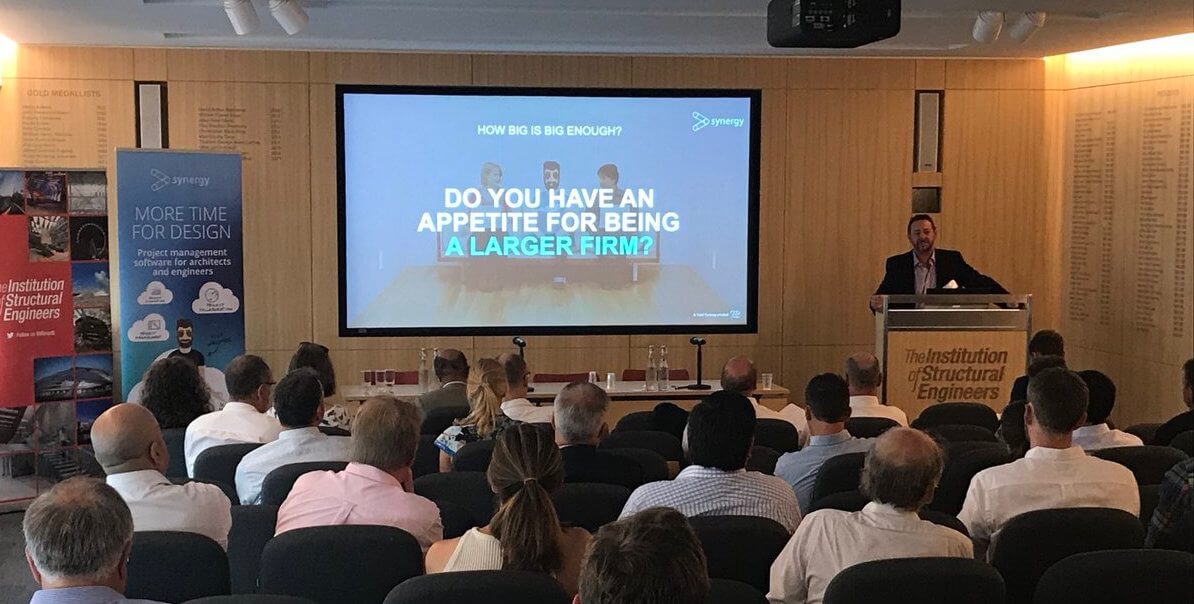 Synergy at RICS, IStructE and Vision events in London.
