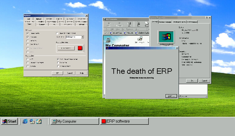 Death of ERP software