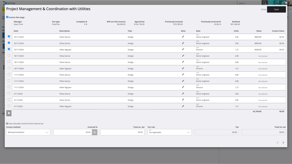 Process Invoice 3