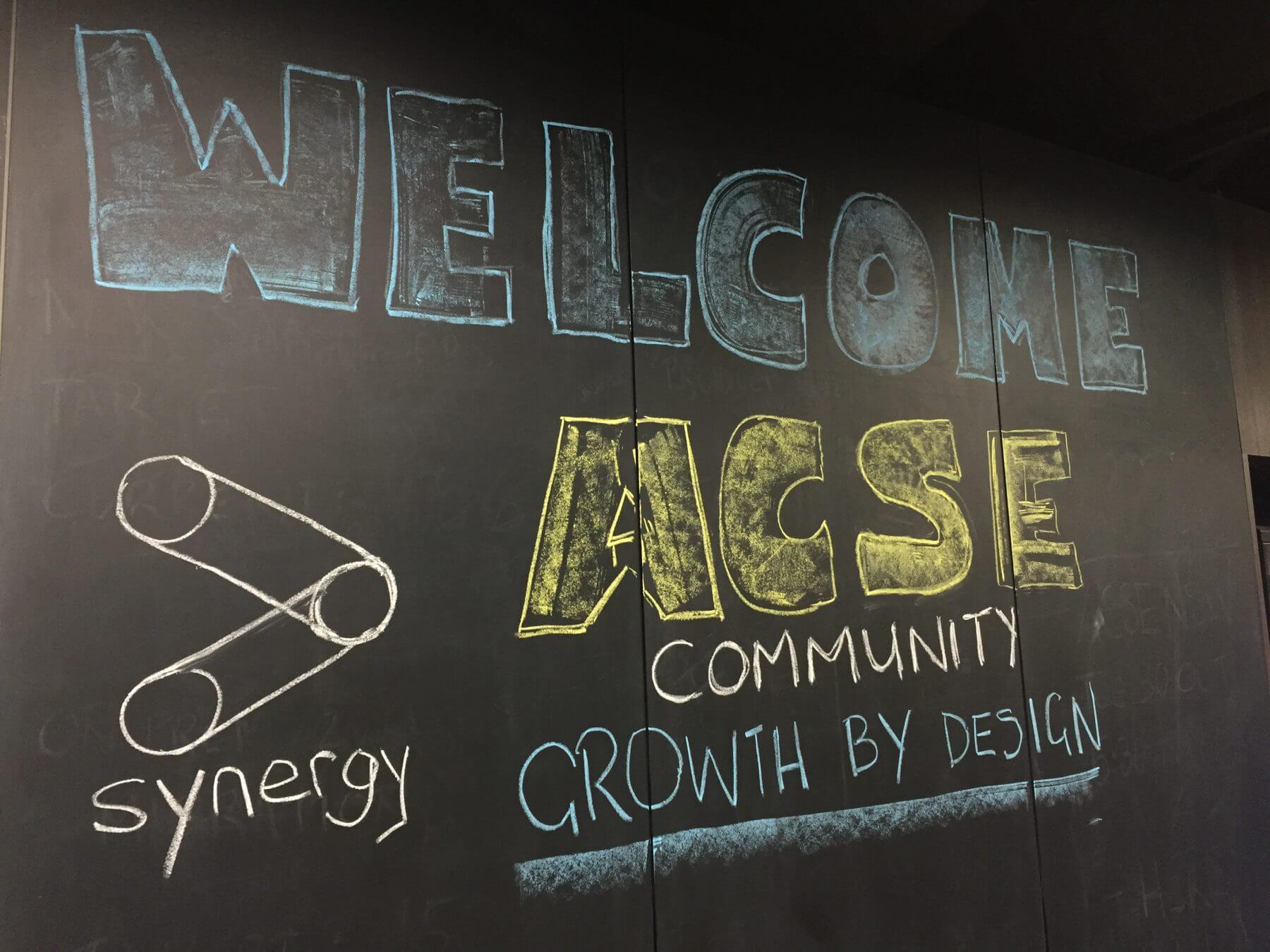 Total Synergy Welcome ACSE community