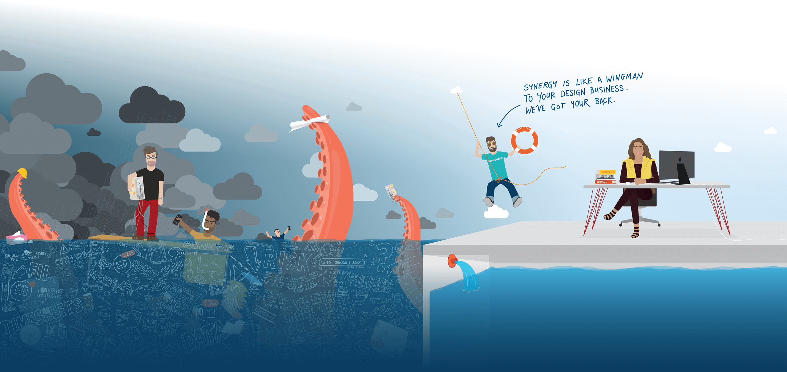 Drowning in data — Wingman to the rescue